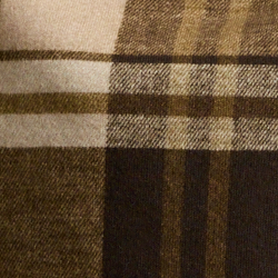 Tan Uneven Plaid
