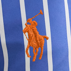 Blue Vertical Wide Stripe