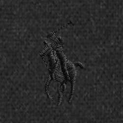 Polo Black Heather/Black