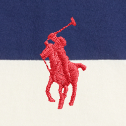 Dunkl. Kobalt/Deckb.-Wei&szlig;