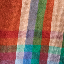 Orange Ikat