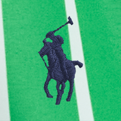 Green Vertical Wide Strip