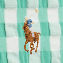 Ginganmuster&nbsp;&ndash; Gr&uuml;n