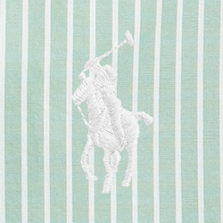 Verblichenes Mint/Wei&szlig;