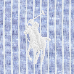 Bleu iris nouveau/Blanc