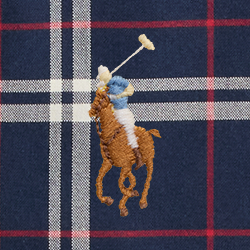 Navy Red White