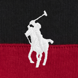 Polo Black/holiday Red