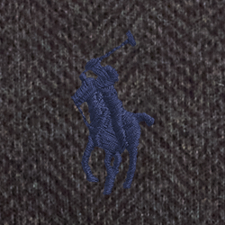 Dunkle Holzkohle meliert