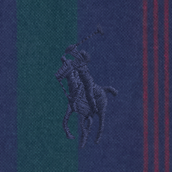 Navy Green Multi
