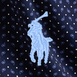 Chairman Navy Print