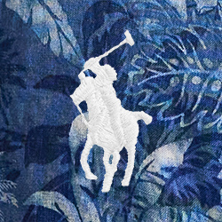 Indigo Palm Shadow
