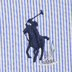 Sailboat On Stripe