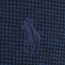 Winter Navy Heather Dogtooth