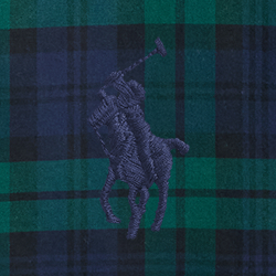 Navy/Green Multi