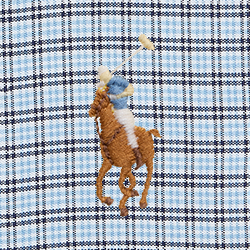 Weiß/Blau multi