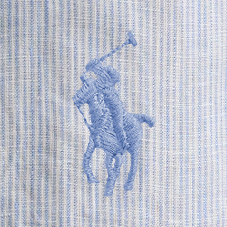 Cabana Blue White