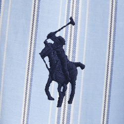 Blue White Multi Stripe