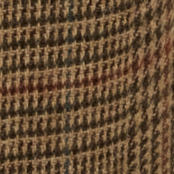 Tan/brown W Rust/teal Oc