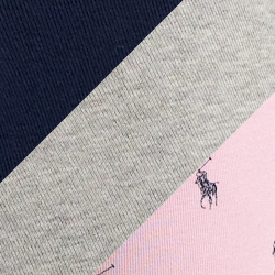 Pink Andover Navy
