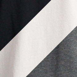 Charcoal White Black