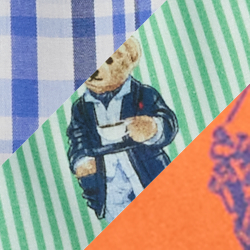 Blue/Orange Bear