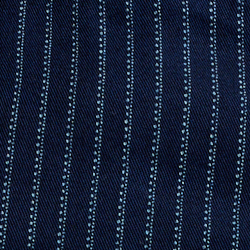 Indigo/Weiß