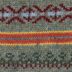 Salbei/Blau multi