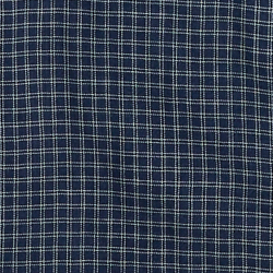 Carreaux/Rayures indigo