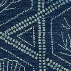 Indigo/Cr&egrave;me
