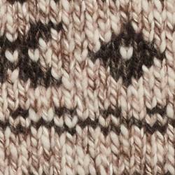 Creme/castanho multicor