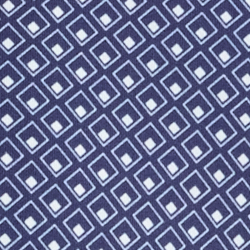 Navy magnolia diamond