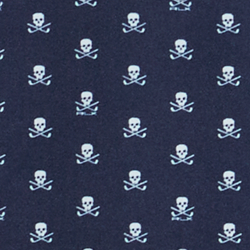 Refined Navy Skull & Club