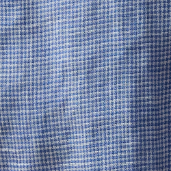 Kornblumenblau/Weiß