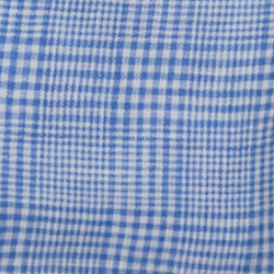 Bleu bleuet/Blanc
