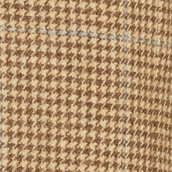 Tan with Blue Overcheck