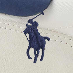 White/navy