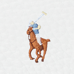 Pony multi bianco/cuoio