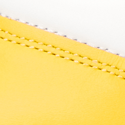White/navy/yellow