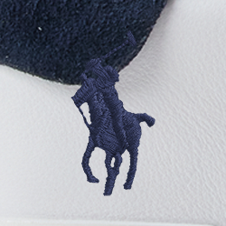 Weiß/Navy