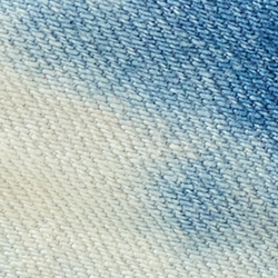 Tie-dye bleu/cr&egrave;me