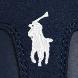 Navy glatt/Mikro/Wei&szlig;