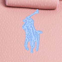 Bianco liscio/Rosa/Blu c